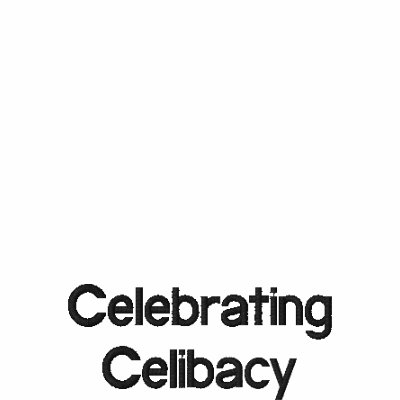 Celebrating Celibacy Embroidered Shirt Celebrating Celibacy Embroidered Shirt