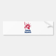 Celebrating Independence Bumper Stickers
