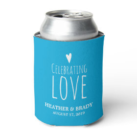 Celebrating Love | Wedding Can Cooler