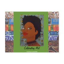 Celebrating Me!- Postcard by Curzella Celebrating Me!- Postcard