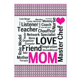 Celebrating Mom! Mother's Day or Mom's Birthday