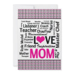 Celebrating Mom - Mother's Day or Mom's Birthday Personalized Announcement