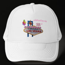 celebrating my 21st Birthday In Fabulous Las Vegas hats