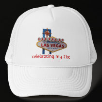 Celebrating my 21st Birthday Las Vegas Hat hats