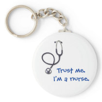 Celebrating nursing and medicine key chain