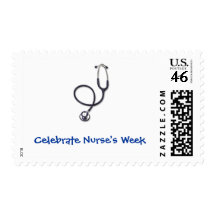 Celebrating nursing and medicine postage stamp