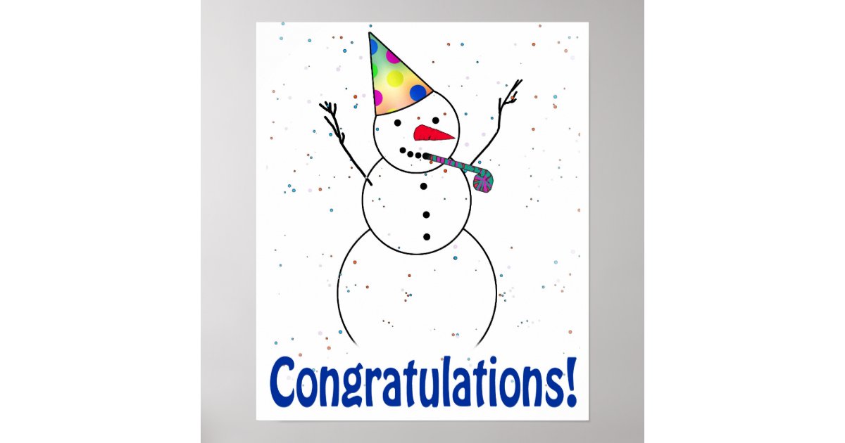congratulations posters