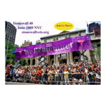 Celebrating Stonewall at the NYC Main Library Print