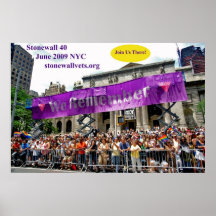 Celebrating Stonewall at the NYC Main Library Print