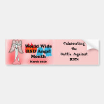 Celebrating the Battle Against RSD Bumper Sticker