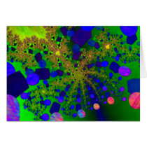 "CELEBRATION!"  ~  ABSTRACT ART PRINT CARD