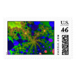"Celebration"  ~  Abstract Art Print Stamp