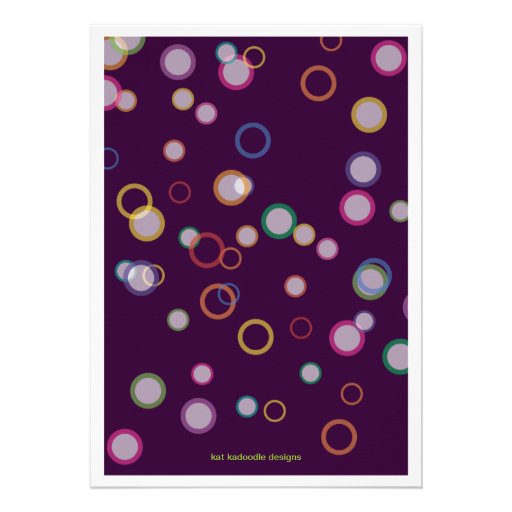 Celebration Bubbles New Year's Eve Party Personalized Invitations