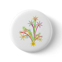 Celebration fireworks pin