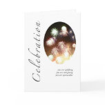 Celebration Fireworks Card