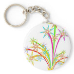 Celebration fireworks key chains