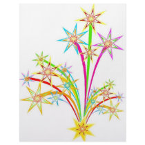 Celebration fireworks letterhead