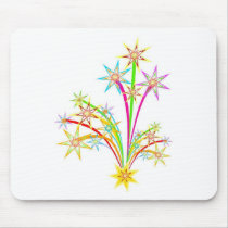 Celebration fireworks mouse pad