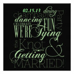 Celebration Fonts invitations