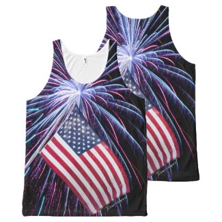 Celebration Of Freedom All-Over Print Tank Top