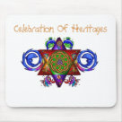 standard_mousepad - my design to celebrate the mix of different heritages standard_mousepad - my design to celebrate the mix of different heritages