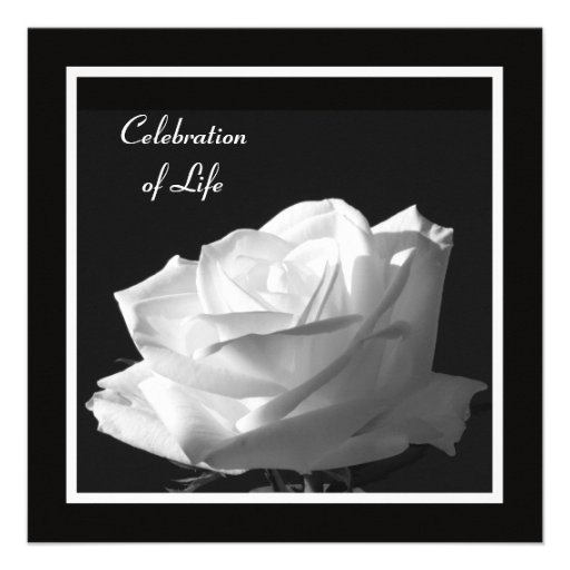 Celebration of Life Invitation
