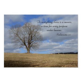 Celebration of Life To Everything There Is Season