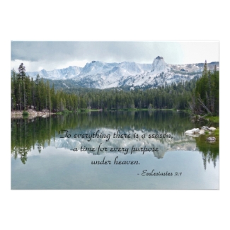 Celebration of Life To Everything There Is Season