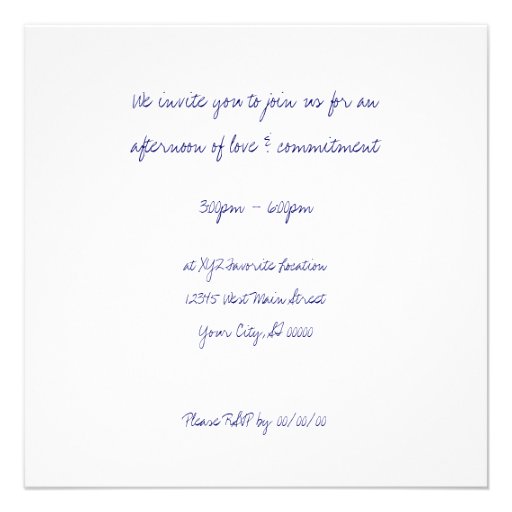 Celebration of Love Invitations