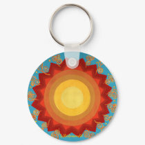Celebration Of The Sun - ART Keychain/Bag Charm by leilasworld Celebration Of The Sun - ART Keychain/Bag Charm