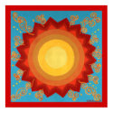 Celebration Of The Sun- Global Art Canvas Print