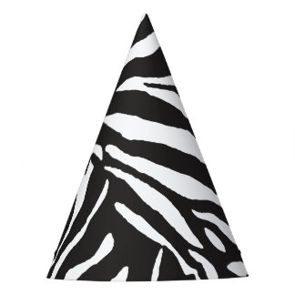 Zebra Party Hats | Zazzle