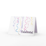 Celebration Ribbons Greeting Card