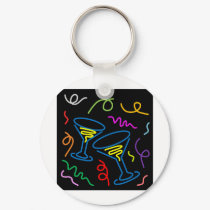 Celebration Time keychains by pollop Celebration Time keychains