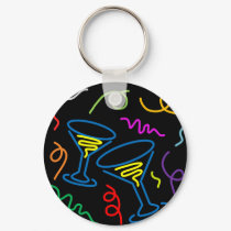 Celebration Time keychains by pollop Celebration Time keychains