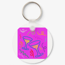 Celebration Time keychains by pollop Celebration Time keychains