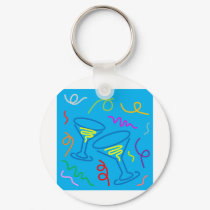 Celebration Time keychains by pollop Celebration Time keychains