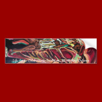 Celebration. Tradition. Its all New Orleans bumper stickers