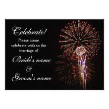 Celebration Wedding Custom Announcements