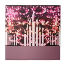 Celebrations : Candles Gifts n Space for Greeting Ceramic Tile
