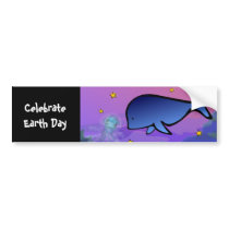 Celebratre Earth Day Bumper Sticker bumper stickers by elledeegee Celebratre Earth Day Bumper Sticker bumper stickers