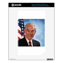 celebrities  ron paul NOOK color decal