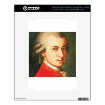 celebrities  wolfgang amadeus mozart 2 NOOK skins