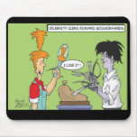 Celebrity Clerk: Edward Scissorhands  Mouse pad