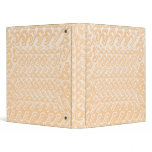 Celebrity Series: Soft Delicate Gold Patterns Binder