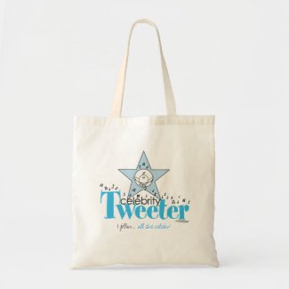 Celebrity Tweeter fan bag bag