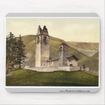 Celerina, Old Roman Church of St. Gian, Aargau, Sw Mouse Pad