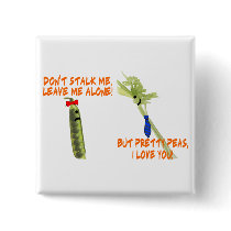 Celery Stalk And Pretty Peas Pin
