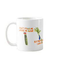 Celery Stalk And Pretty Peas Mugs