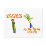 Celery Stalk And Pretty Peas